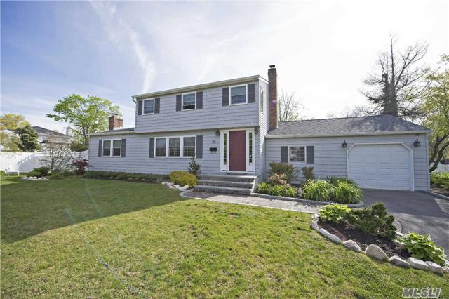 A Beautiful Colonial Features Lr W/French Doors, Great Rm W/Stone Fpl & Open Dining Rm W/Cath Ceiling. New Cherry/Granite Kit & Bkfst Rm, 4th Br/Office On Main. Upper Brs W/Cath Ceilings, Mbr Suite W/Mbth, New Baths, Hw Flrs, Pella Windows, 200 Amp Elec, Architectural Roof, Fenced 125'X79' Prop, $433 Flood Insurance. All Village Amenities: Rr, Pool, Beaches, Dining, Shopping