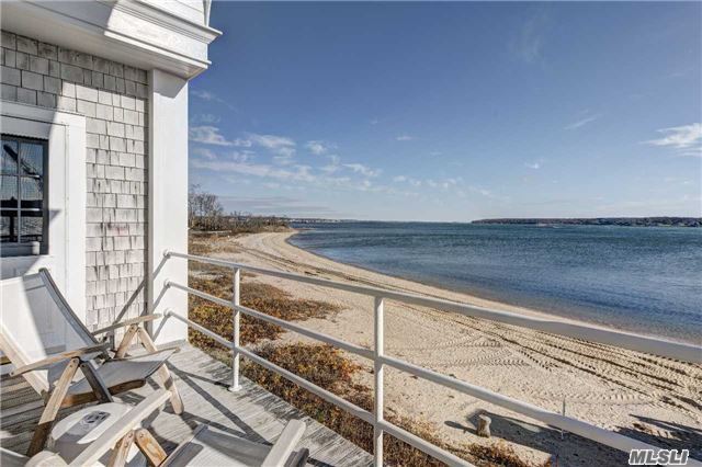 Bright And Airy Upper Corner Unit Overlooking Shelter Island And Greenport Harbor. Newly Renovated With Hardwood Floors, Custom Gourmet Kitchen, And Additional Windows. Open Living/Dining Area, Fireplace, Waterside Balcony. Pool, Tennis, Marina; 400&rsquo; Of Private Sandy Beach. Short Distance To Lirr, Hampton Jitney And Historic Greenport Village.