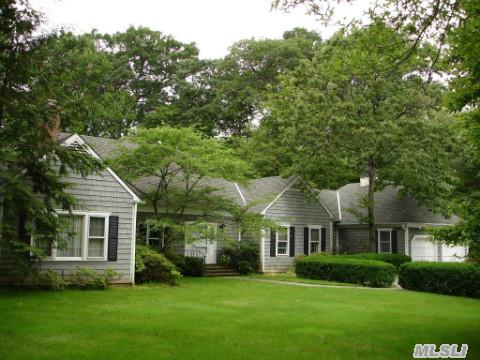 Wonderful 3Br Nantucket Style Farm Ranch On Just Over An Acre. Great Details And Wonderful Flow For Entertaining.  Lovely Brick Walled Slate Terrace And Sun Room. High Ceilings. Homeowners Assoc Due $3500. Prospective Purchasers To Verify Taxes And Info.