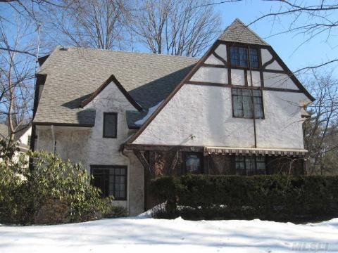 Charming Tudor In Desirable Belgrave Area Of Thomaston Near To Town, Lirr And Shopping. Sunken Formallr With Cathedral Windows, Old World Charm, Fabulous Fireplace. Soaring Ceilings. Formal Dr, Eik, Br And Bath On Main. Stairs To Full Finished Attic.