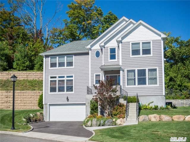 New Construction, Lived In For Less Than One Year By Builder. Luxury 2914 Sq-Ft Colonial With 4 Brs, 2-3 Full Baths + Powder Room, Fam Rm With Floor To Ceiling Stone Fireplace, And Finished Basement. This Is The Last One Of 5 New Homes At Landing Court, A Quiet Cul De Sac In Glenwood Landing. Perfect Layout With High Ceilings And Open Flow. North Shore Sd; Priced To Sell!