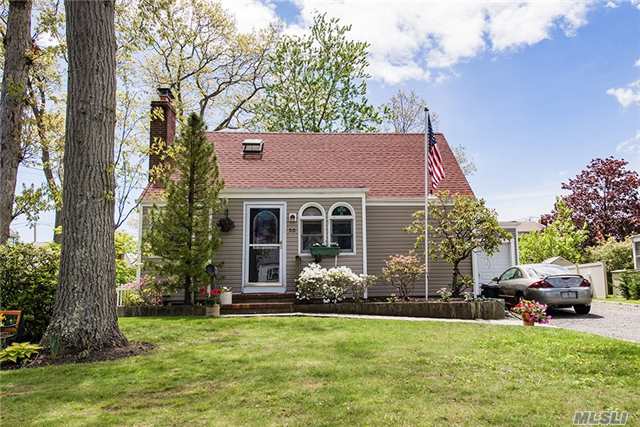 Lovely 3 Bed, 2 Bath Cape Home In Massapequa Woods, Living Room W/Fireplace, Updated Kitchen W/ Ss Appliances, Hardwood Floors Throughout, Gas Heat & Hot Water, Cac, Attached Garage, Double Wide Driveway, 150 Amp Electric, Anderson Windows