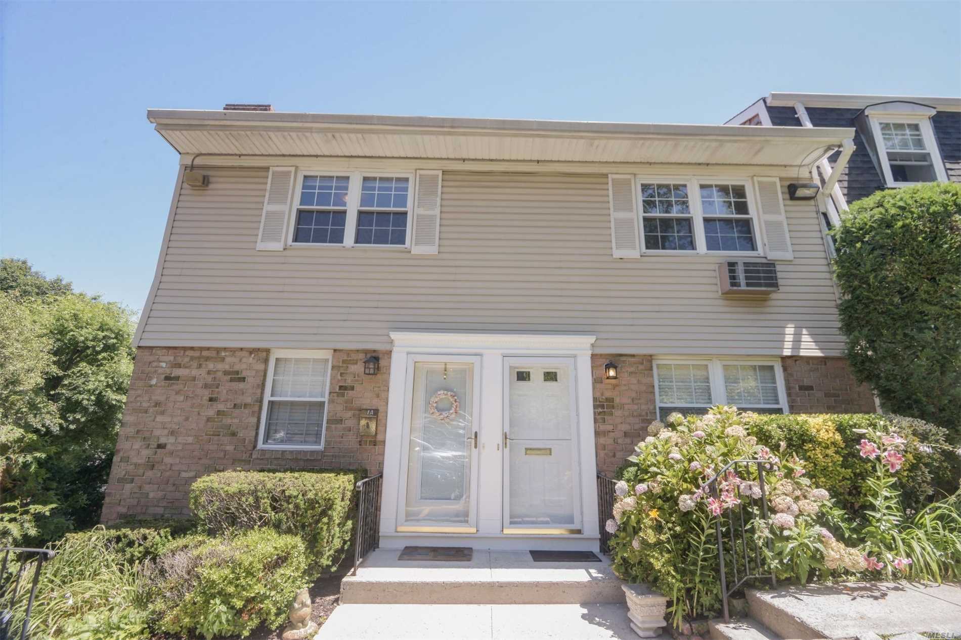 Enjoy Waterviews Inside Or Out On The Back Deck Of This Private Corner Unit In Oyster Bay&rsquo;s Desirable Top Of The Harbour Community! It Is The Only Two-Bedroom Model Available! Clean, Bright & Airy! Plenty Of Closets & Storage Throughout. Great Location! Close To Town, Lirr, Beaches, Parks, Shopping, Restaurants & Entertainment. Maintenance Includes Heat, Water, Taxes, Snow Removal & Landscaping.