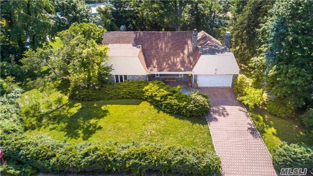 Saddle Rock Beauty. 5 Bedroom Expanded Ranch. Master Suite On Main Floor. Ballroom Size Den, Over-Sized Property, Quiet Backyard. This Unique Home Is Part Of The Prestigious Village Of Saddle Rock With Its Private Pool And Tennis Court. It&rsquo;s Pleasure To Live In.