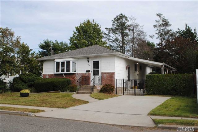 Bright And Sunny 3 Bedroom Ranch In Bethpage. School District Bethpage 21. Close To Lirr, Park And Bethpage Town. Beautiful Hardwood Floors Under Carpeting, Eat In Kitchen. Full Finished Basement For Entertaining. Recent Conversion To Gas. New Windows, Side Entrance To Basement,  Lovely Covered Side Patio For Entertaining. Quiet Fenced In Yard.