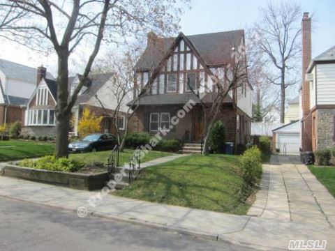 Beautiful 3 Bedroom,  1.5 Bath  Tudor In The Heart Of Bayside Hills! Hardwood Floors,  Fireplace,  Eat-In-Kitchen,  Living Room,  Dining Room,  Partially Finished Basement,  Walk Up Attic And Much More. A Must See!!!