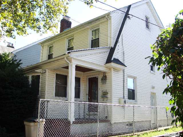 Renovated Bright & Spacious Colonial In A Great Location. Features Open Floor Plan,  3 Bedrooms,  Living Room,  Dining Area And Many Updates. Finished Carpeted Basement With Separate Entrance. Minutes To Lirr,  Buses,  Great Neck Library & Shopping.