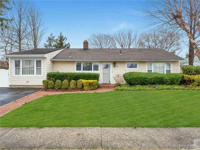 Beautiful Updated Kitchen With Granite Counters & Ss Appliances, New Baths, Cambridge Stone Patio, New Driveway, Moldings, Dual Fireplace.