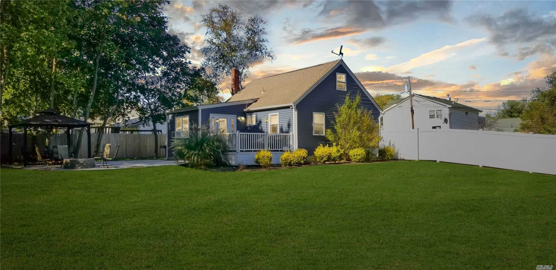 All Roads Lead To This PERFECT STARTER HOME!! This house was fully renovated 5 years ago Roof, Siding, Windows, Doors, Kitchen, Electric, and Bathroom. This house is in MINT Condition, Fire Pit, Trex Deck, Patio, Camera security system with Dvr play back!