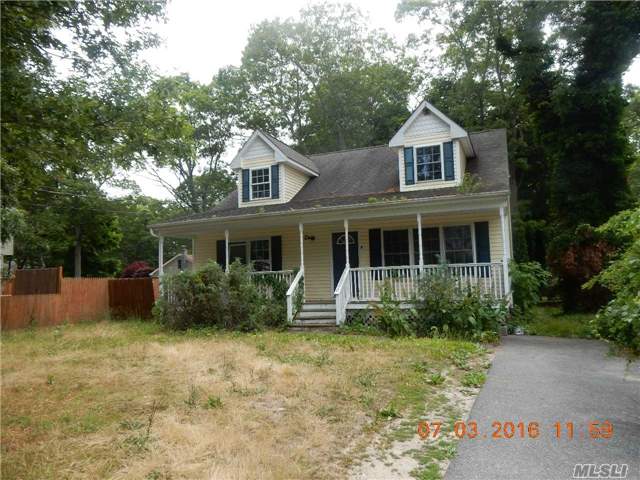 Spacious 4 Bedroom, 2 Bath Colonial With Full Basement. Property Being Sold As Is. Needs Some Tlc.
