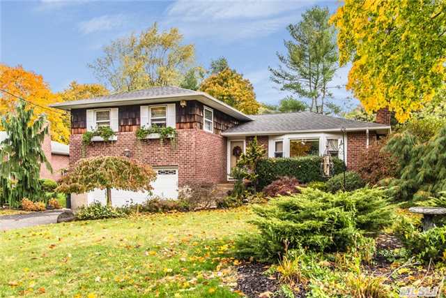 Beautifully Renovated Home In Sought After North Syosset. Hardwood Floors Throughout, Great Kitchen, Large Family Room With Fireplace, Separate Office, Amazing Private Property, Quiet And Set Back, Close To Town, Lirr, Worship, Syosset Schools! Newer Roof (3 Years-1 Roof) All New Electrical!