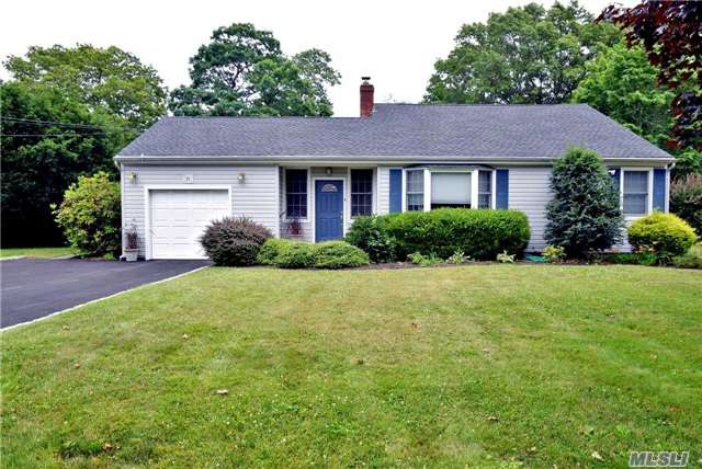 This Beautiful 4 Br 2 Bath Cape Sits On Over A 1/2 Acre Of Park Like Grounds. Nestled On A Quiet Cul De Sac In Acclaimed West Islip Sd This Home Has New H/W Floors And Fresh Paint. The Eik Has A Breakfast Counter And Patio Access . A Large Lr And Charming Formal Dr Make Entertaining Flow. Full Bsmt, 1 Car Gar. 10 Min To Ocean Beaches. Near Babylon Village & Train.