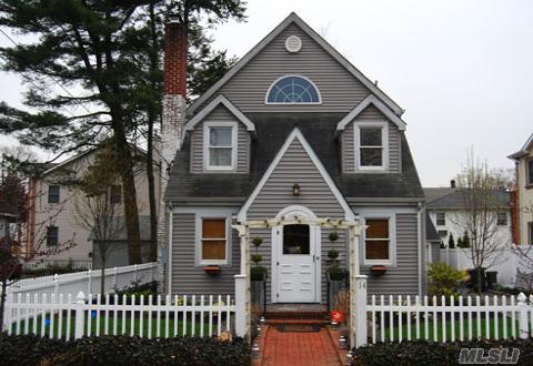 Storybook House In Diamond Condition.  Totally Renovated With Charm Galore- Great Kitchen And Baths, Hardwood Floors, Master Bedroom With Vaulted Ceiling, Finished Basement- Roslyn School District.  Move Right In....And Live Happily Ever After!