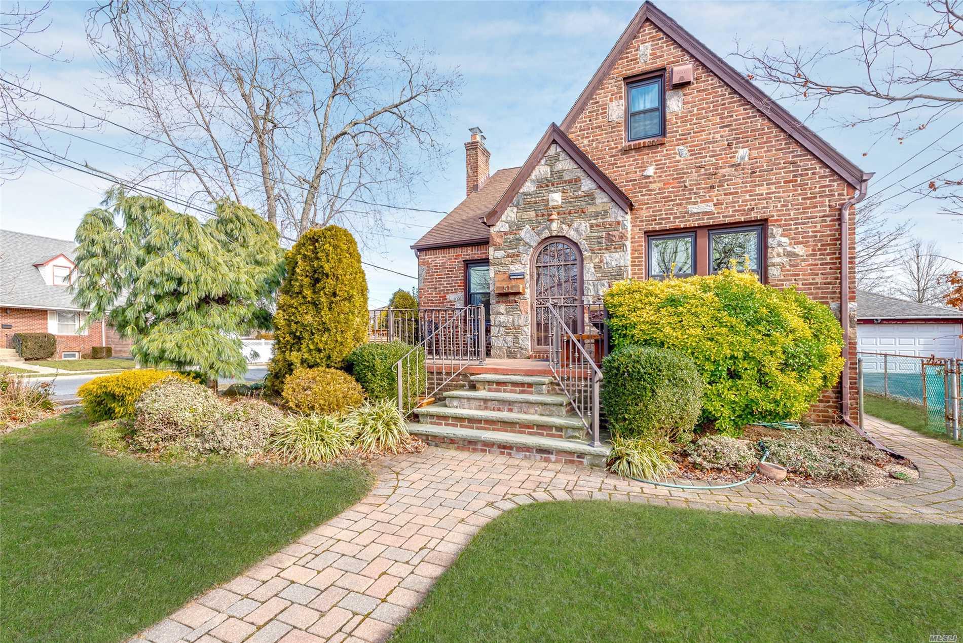 Updated Classic 5/6Br Brick Tudor W/Its Own Distinctive Style & Character! 51 Central Blvd - For G P S Is 2371 Central Blvd--Offers A 2-Car Garage/Rafter Storage, Granite Eik, Jacuzzi, Pvc Fence, Updated Roof, Pavers, Entry Steps, Crown Moldings, Inlay Hardwood Floors, Stone Fireplace, Finished Basement & Hihats! Gas Heat/Gas Stove, 200 Amps, Security To Station, Some Marvin Windows, Ductless Cac. Professionally Landscaped Yard.