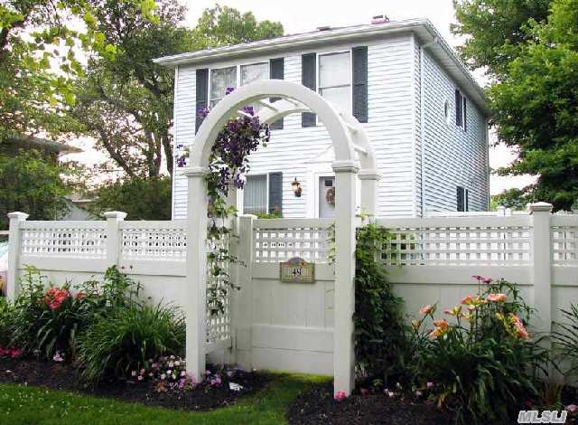 Start Living The Good Life In This Affordable Storybook Home. New Baths,  Roof,  Boiler And So Much More. Updated Eik,  All Large Rooms. Beautiful Plantings In Fenced Yard. Shed Is A Gift. Taxes W/ Star $7, 852.43