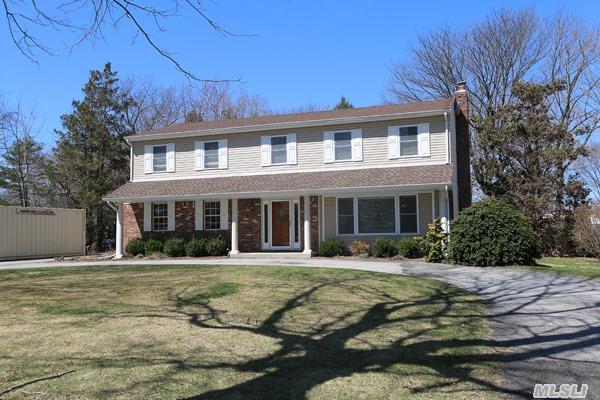 Traditional 4 Br,  2.5 Ba Colonial Featuring Many Updates: Hardwood Flrs; Custom Moldings,  Vaulted Ceilings,  Stainless Appliances,  Granite Cntrs,  & Maple Glazed Cabs In Kitchen; Tumble Marble; Porcelain Tile; And Trex Deck. The Windows,  Roof,  And Cac Unit Are Recently Redone. The Basement Is Newly Finished.  The Master Suite Has A Full Bath,  Walk In Closet,  & Dressing Area.