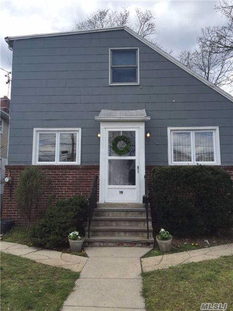 Freshly Painted Adorable Mid Block Cape Located Down The Street From Manorhaven Park. Sunny Eik, Living Room/Dining Room , Updated Hall Bath, Master Bedroom, Bedroom/Den With New Sliders To Deck And Yard. Second Floor Has Two Bedrooms And Large Hall Bath. Large Partially Finished Basement