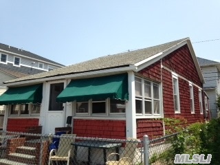 Great West End Beachside Location--4 Houses From Oceanview. Original Beach Bungalow Has High Ceilings And Lots Of Charm. Living Space Untouched By Sandy.