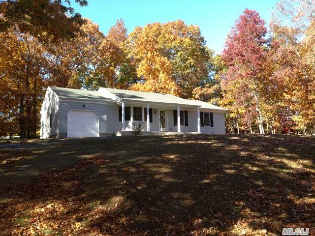 Bright Fresh And Clean 3 Br Ranch In Bayview. Enjoy Privacy,  And New Renovations In This Updated Ranch On .97 Acre Lot.