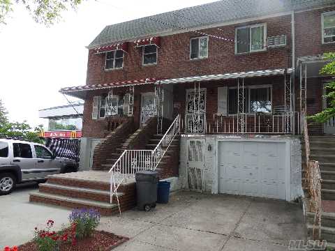 3 Story Brick House, Very Conveniently Located.Excellent Location For All Professional Office.Walk To Lirr,Transportations,Shopping. Spacious Rooms Throughout With Anderson Windows.Kitchen Appliances,Granite Counter Top,Garage Door,Roof,Hot Water Tank,Electric Has Been Up Graded.   