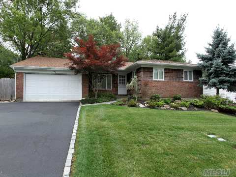 Entrance Foyer With Curved Wall, Eik, Dr W/Skylight, Family Rm, Lr, Master Suite W/Multiple Closets And Sliders To Back Yard, Family Bath, 2 Br's, New Andersen Windows And Roof, Cac, 200 Amp, 2 Car Garage. Wood Deck. Professionally Landscaped