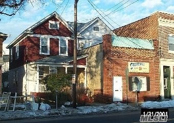 Great Investment Property! First Fl Office Space/Small Business Leads To Village; 3/4 Block From Train Station/Bus; Street Parking Only; Spacious Second Floor Private Apartment 1 Bedroom, Full Bath; Lv Rm Stairs To Finished Attic; Kitchen Leads To Rear Yard Deck To Grassy Yard;