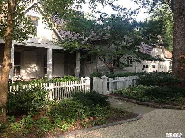 Original Carriage House To The Belmont Estate Which Has Been Completely Renovated By The Owner/Architect While Preserving Its Charm & Character; Set On An Acre Of Park Like Grounds With Working Greenhouse,  Pea Stone Drive,  And Beautiful In Ground Pool. Taxes With Star Exemption Are About $1, 400 Less.