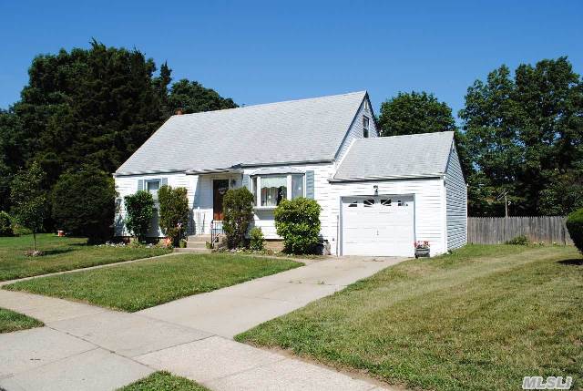 Pristine 4 Br Cape,  Well Maintained,  Oversized Property! Close To L I R R,   Shopping! Lots Of Potential. A Must To See!