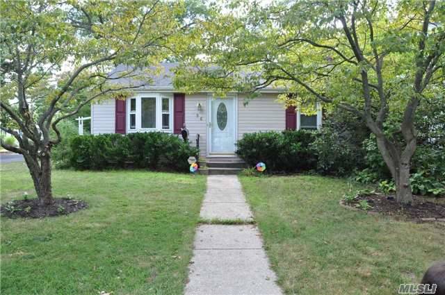 Thinking Of Downsizing Or Maybe This Is Yor First Time. Cozy Ranch, 2Bdrms, Full Bath, Lr, Fdr, Kitchen, Full Unfinished Basement And Spacious Attic. One Car Det Garage And A Deck For Entertaining!