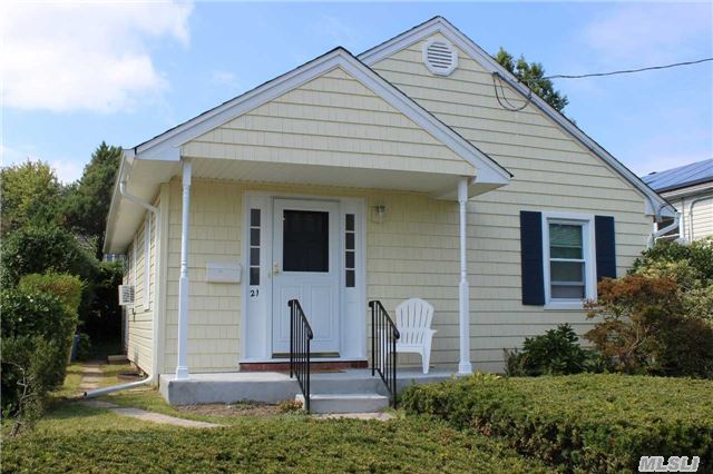 Totally Renovated 2 Bedroom One New Bath Cottage. Living Room, Brand New Eat-In-Kitchen. Full Refurbished Basement With Playroom And Laundry. Beautiful Hardwood Floors. New Roof, Siding And Windows. Per Manorhaven: Permit Fee To Create 1 Off Street Parking Spot $300.00.