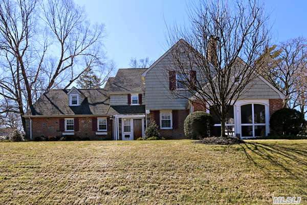 Beautiful, Traditional Plandome Colonial In Waterfront Community. Living Room With Fireplace, Formal Dining Room, Eat-In Kitchen, Lovely Screened Porch, 4 Bedrooms, 3.5 Baths. Finished Lower Level With Fireplace, Ose. Wonderful Architectural Details Throughout. Convenient To Town And Lirr. Field, Beach & Marine Rights With Fee.