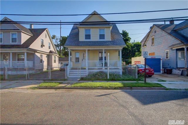 **Reduced To 399K  - Priced To Sell!** Location-Location-Location- Renovated 4Br With 2 Full Bath & 2 Car Garage-Gas Cooking- Finished Basement-Near Shopping-Walk To L I R R- Lr/Dr/ With Hardwood Floors- 2 Car Garage- Many More To Mention- Call For Appointment