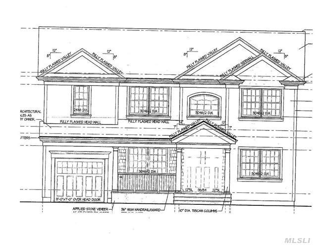 Stunning New Construction To Be Built!4 Br, 2.5Bth Col Bright, Soaring Vaulted Ef, Eik With Ss Appliances, Granite Tops/Island, Hw Flr Throughout!Cac, Igs, Spacious Fam Rm W/Fp, Flr & Dr, Mst Ste W/Double Door Entry, Wic, Laundry. There May Be Variations Or Changes Made To The Model Shown According To Town Codes.**Porch Not Included In Price Of Home**