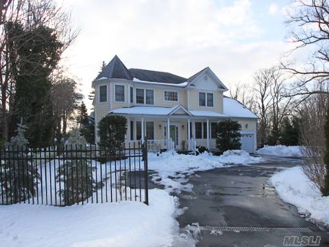 Privately Set Victorian Colonial. Move In Condition, (12 Yrs Young). Hardwood Flrs Thru-Out. Grand Lr W/Gas Fpl, Fdr, Fam Rm W/Fpl, Custom Moldings, Bessler Stairs To Fully Floored Bsmt, Walk Out Fin. Bsmt, Heated Igp & Built In Fire-Pit In Professionally Landscaped Yard. One Block From Beach.A Diamond Home.Ns Schools