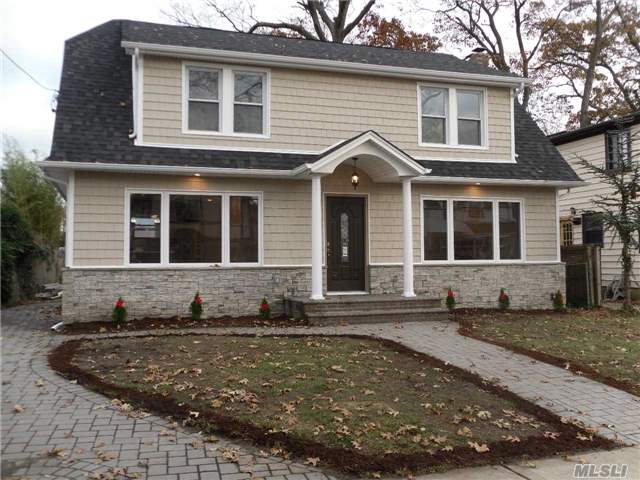 Fully Renovated Home, All New Roof, Siding, Windows, Gutters, Kitchen, Bathrooms, 200 Amp Electric, Led Lights, Central A/C, Heating System, Hardwood Floors, Custom Fireplace And Much More