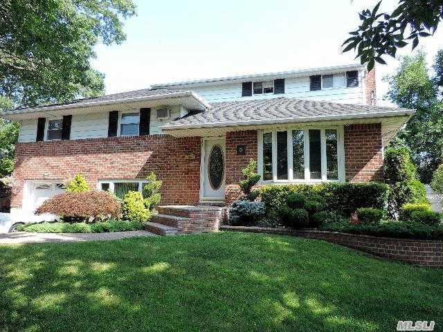 Pristine,  Extended Brick Split,  Large Chefs Delite Eik, W/Dinette Area, Fdr & Lr,  Gleaming Oak Floors, All 3 1/2 Bths.Updated, An Added 4th Floor Master Suite, W/Walk In Closet,  & F/Bth, Den Has Radiant Heated Floor,  Finished Basement,  Sep. Laundry Area, Brick Work, Ig Heated Diving Pool (36X18)Garden Outlets & Lighting,  Igs,  New Windows,  Landscaped.& More, Star Savings Are $1442.0