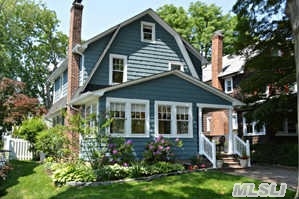 Stunning Dutch Colonial, 3 Br, 2 Bath,  New Kit W/Granite Countertops, Stainless Steel Appls, Great Open Floor Plan Flow, Bright & Airy Sunroom Opens To Expansive Manicured Garden Backyard,  Lr, Fdr, Fin Bsmt,  Wood Flrs, Cac, Ig Sprinklers, Bonus Rm, Close To Rr & Town, A Must See!