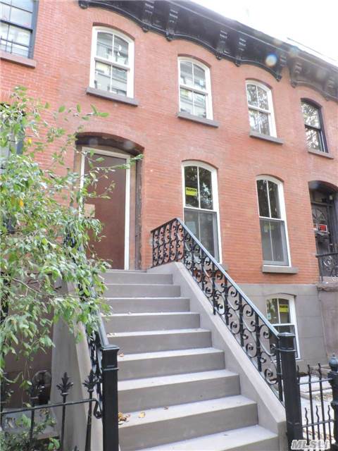 Fantastic Opportunity! 2 Story, 2 Family Brownstone W/Ground Level Garden Apt In Prime Carroll Gardens! Completely Gutted From Roof To Cellar, This Property Is Currently Under Total Renovation W/Expansion Out On All Levels To Total 2900 Int Sq Ft*Master Suite W/Walk-In Closet+Full En-Suite Bath*Re-Pointed Front Brick*New Brownstone Finish*New Marvin Windows*Radiant Heat*