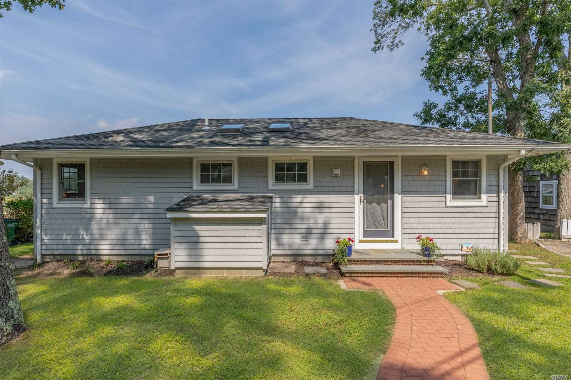 Quintessential Northfork Waterfront Cottage In The Private Deeded Beach And Boating Community Of Laughing Waters. Perfectly Situated On Corey Creek This Home Has Its Own Private Dock And Approximately 78 Feet Of Prime Waterfront Access. The Entire Home Was Completely Gut Renovated, Taken Down To The Studs Then Rebuilt With Special Attention And Expense Paid To Ensure All Aspects Maintained A Traditional Look And Feel. Come Experience The Very Best Of What True North Fork Living Has To Offer!