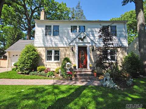 Beaut All Renovated & Recently Extended Colonial Featuring A Living Rm W/Fplce, Dining Rm W/Cathedral Ceiling, Eat-In Kitchen W/Beaut Cabinetry, Granite Counters & Radiant Heat, Den, Office & The Powder Room All On The 1st Floor. On The 2nd Floor There Are 4 Br's And 2 Full Bths. Fin Bsmt W/Playroom, Maid's Room & Full Bth. 2Car Att Garage, A Large Backyard & Low Taxes!