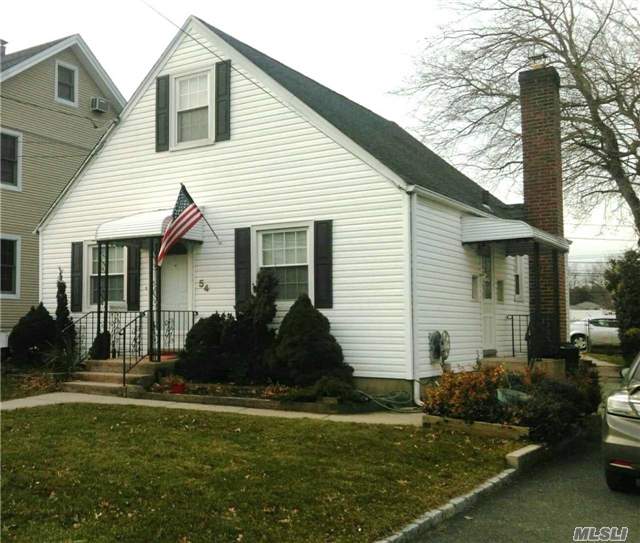 Charming & Updated 3 Br Cape - New Appliances - Recently Converted To Gas. No Garage But 3-4 Car Driveway In Rear Of House. Less Than 5 Minutes To The Lirr And Lynbrook Village. Marion Street Elementary School, Lynbrook Jr/Sr High School. Lovely Mid-Block Location. Move Right In