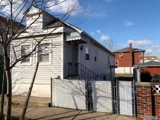 Fully Renovated With Brand New Appliance. Washer & Dryer, hot water heater baseboard and electrical box. House has large eat in kitchen, living room/dining room. Huge Backyard