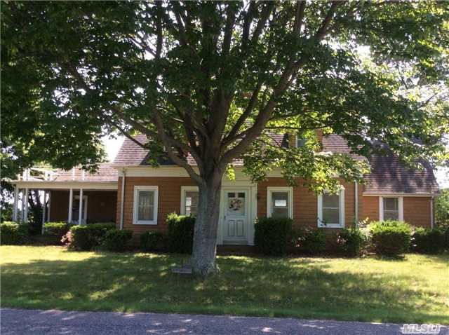 Very Charming Farm Style Cape With Old World Detailing. Generous Size Formal Living Room With Fireplace. New Hardwood Floors And Some New Carpet . Country Formal Dining Room And Nice Front Porch. Beautiful Farm Views.