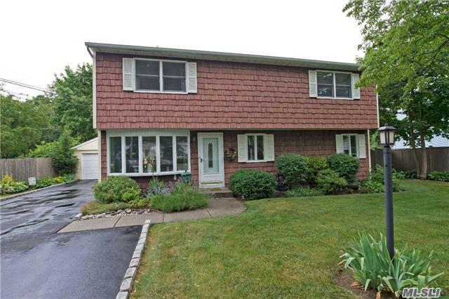 Gorgeous Colonial With Large Lr, Perfect Chefs Kitchen With Tons Of Cabinet And Counter Space, Den Or Main Floor Master W/2 Closets & Sliders To Deck, 2 Full Baths, 3 Large Bedrooms, Attic Storage, 1.5 Det. Garage All Set On 75X214 Parklike Property.