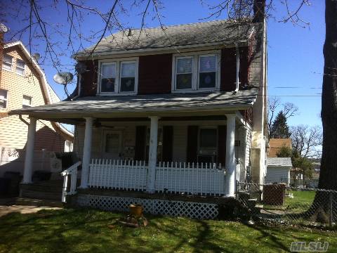 2 Family House, 2Bedroom/1Bath Duplex Over, 1 Bedroom/1Bath Over Finished Bsmt. Corner Property, Backyard Enclosed Deck, Front Open Porch