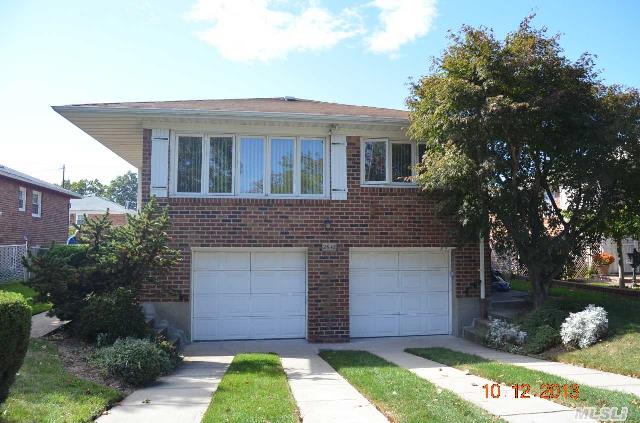 Excellent Condition,  Hardwood Fl,   Walk In Closet,  Cac,  Fin Bsmt With Sliding Door,  Fenced In Back Yard,  Updated Boiler.  Walk To Bus And Exp Bus To City,  Sd 26.  Ps159,  Is25,  Bayside High.