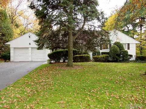 Elegant, Spacious 5 Bedrooms, 3 Full Baths Home On 20,000 Sq Ft. Property In Village Of Lake Success. Master Bedroom Suite On First Floor, Central A/C, Fireplace In Den, 2 Car Garage. Village Golf Club, Pool And Tennis Courts Available To Residents. Security By Lake Success Police. Make This Your Home Today!