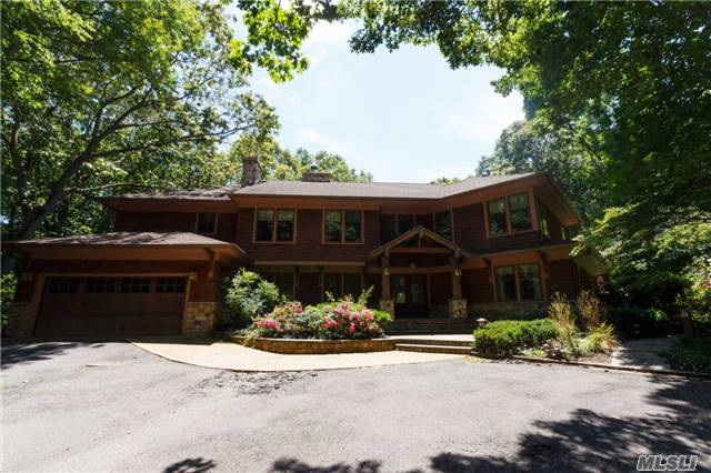 Opportunity Knocks. This Spectacular Home Boasts A Wine Cellar, An Elevator, And A Mbr Suite That You Just Cannot Fathom! A Secluded Pool Area On 2.18 Acres In Oyster Bay-E. Norwich Sd. This Is A Must See!!!