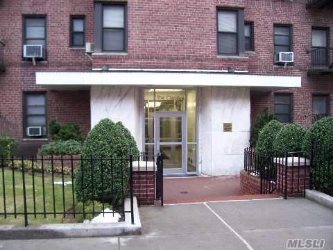 Large 1 Br Co-Op-Large Lr/Dining Area Updated Kitchen,  Full Bath. 24 Hr Laundry Room,  Private Garden,  Storage. 2 Block To E/F Trains And Express Bus To Manhattan. 1 Block To Bus To Flushing. Near Parks/Restaurants And Shops.  Code #1247