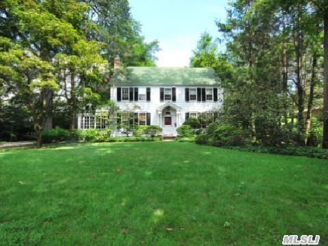 Amazing Center-Hall Colonial. Ent. Foyer,  Formal Dr,  Large Lr - All Seasonal Porch/Den,  New Eat-In Kitchen,  Mud Room. 4 Bedrooms,  3 Full Bathrooms,  Partially Finished Attic,  Basement - Large,  Storage.